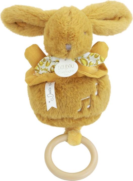 Actual product image Doudou et Compagnie Musikspieluhr Hase ocker 20cm