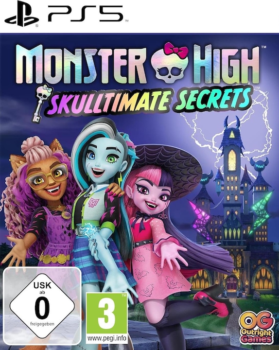 Immagine prodotto Game Monster High: Skulltimate Secrets PS-5 (PS5, DE)