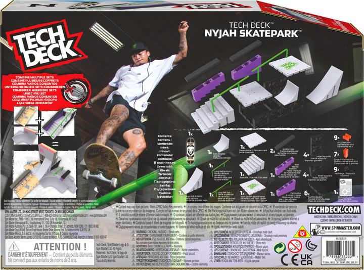 Actual product image Maki Tech Deck Nyjah Skatepark (Chinese, 1 Players)
