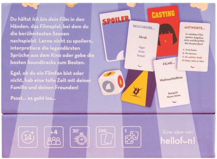 Image du produit Je suis ton film (f) (Allemand)