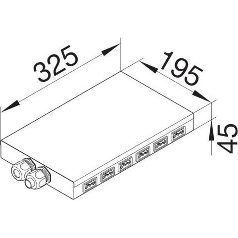 Thumbnail - Hager, Zubehör Elektroinstallation, SPWA069005