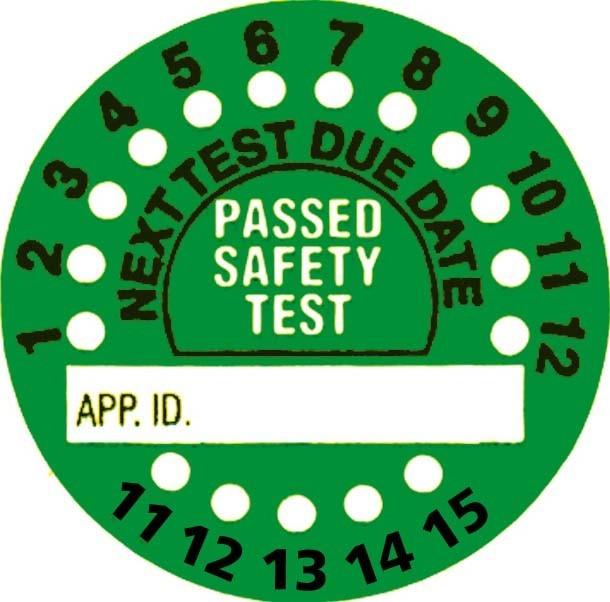Image du produit Fluke Pass560R-02 Étiquette de l'appareil pour (Analyseur)