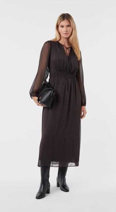 Image du produit Comma Kleid Feminines Struktur-Chiffon Kleid (40)