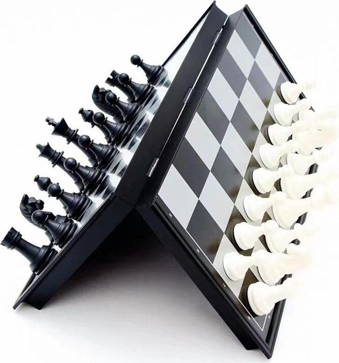 Actual product image JTI Foldable chess set - magnetic - 20 x 20 cm