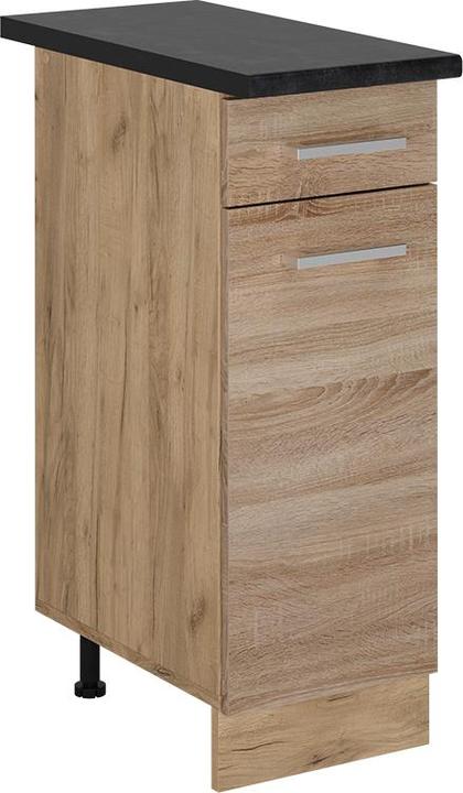 Anthrazit, Goldkraft Eiche, Sonoma, Sonoma Eiche