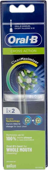 Produktbild Oral-B EB50BRB-2 CrossActionBlack (2x)