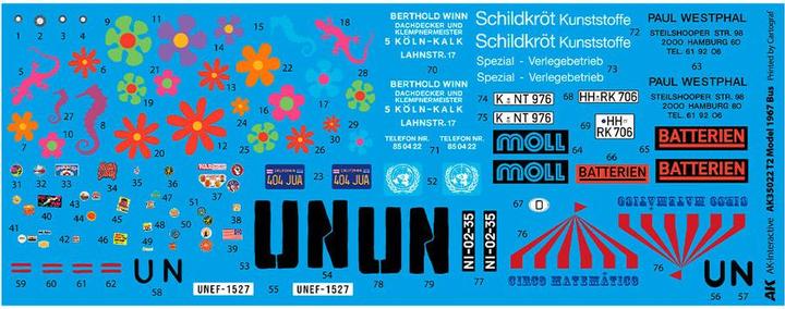 Image du produit AK Interactive T2 modèle 1967 BUS 1/35 scale