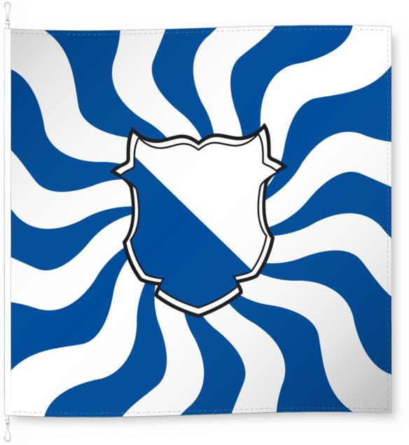 Image du produit Alpenfahnen Zürich (150 x 150 cm)