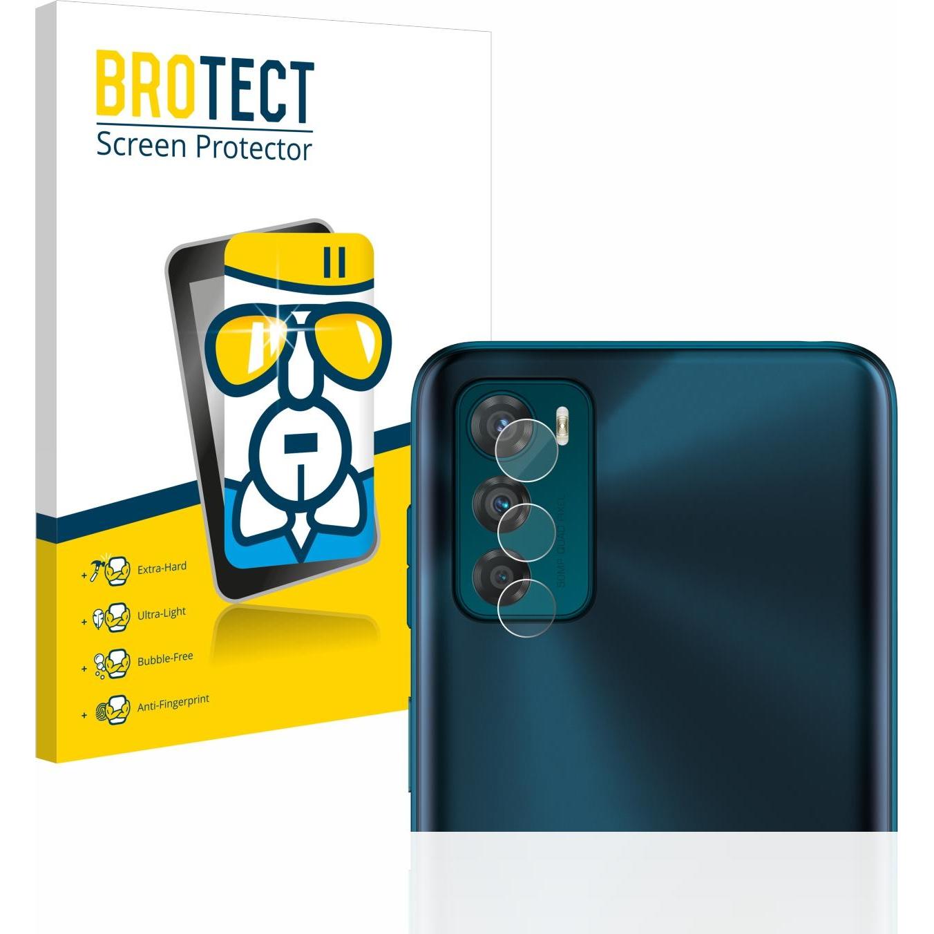 BROTECT AirGlass Panzerglasfolie (1 Stück, Motorola Moto G42), Smartphone Schutzfolie, Transparent