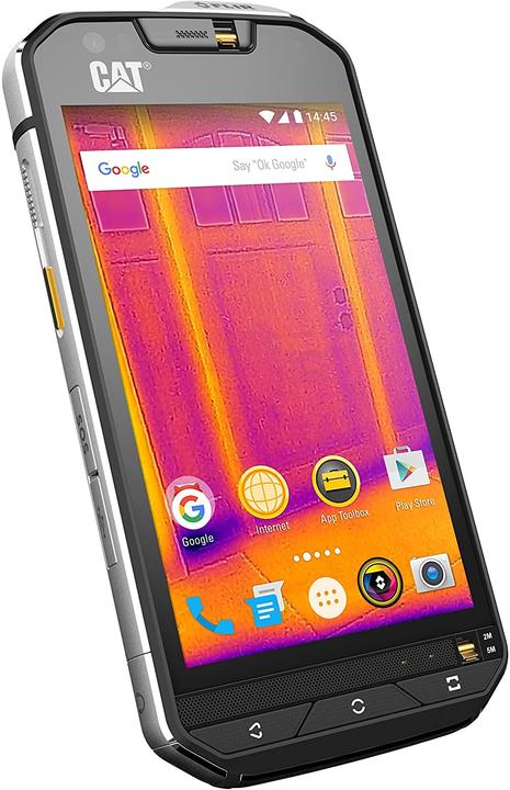 Productafbeelding Cat S60 (32 GB, Zwart/Zilver, 4.70", Hybride dubbele SIM, 13 Mpx, 4G)