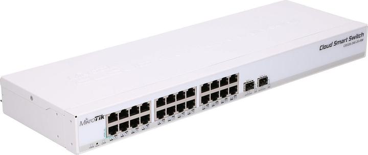 Produktbild MikroTik CRS326-24G-2S+RM: L3 Smart Switch (24 Ports)