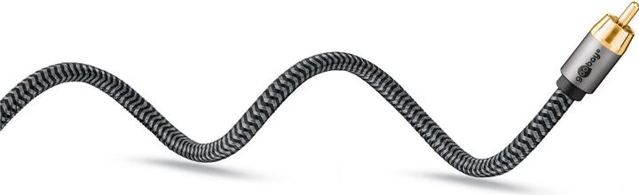 Productafbeelding Goobay Cinch Y-kabel, 3 m, Sharkskin Grijs (3 m, RCA)