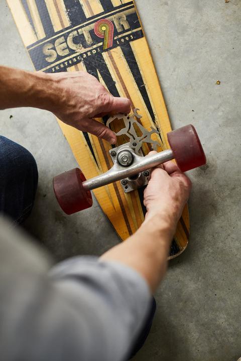 Actual product image Gentlemen's Hardware Mini Bicycle Multi-Tool (14 Functions)