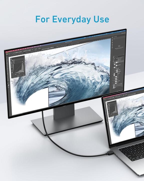 Produktbild Anker HDMI Kable, 8K, 1.8m, Black (1.80 m)