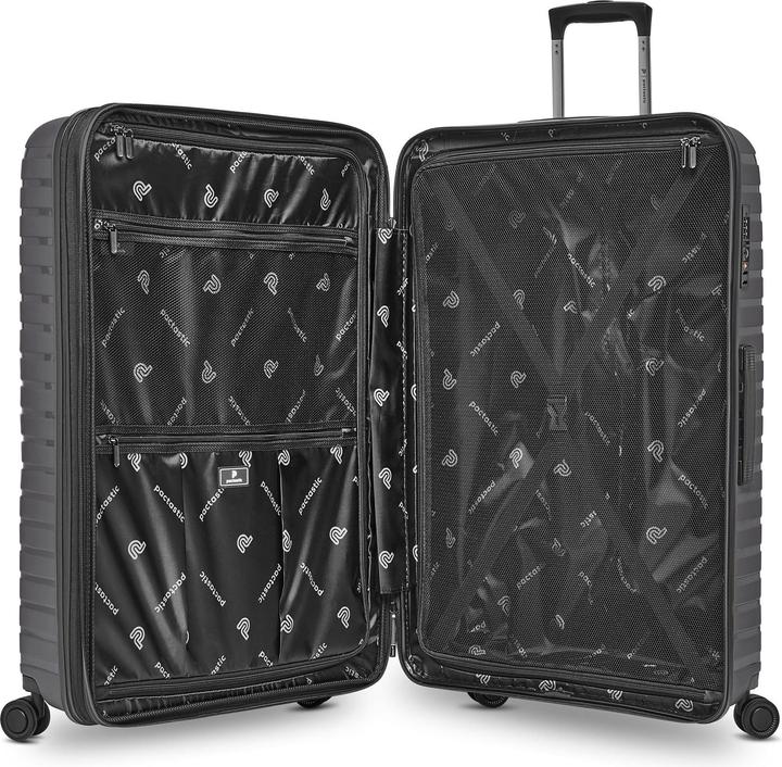 Actual product image Pactastic Collection 04 THE LARGE + 4-wheel trolley L 75 cm with stretch fold (109 l)