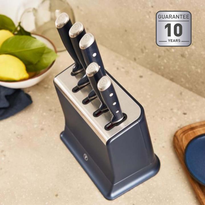 Actual product image Tefal EverSharp Pro 5-teiliges Messer-Set mit selbstschärfendem Messerblock