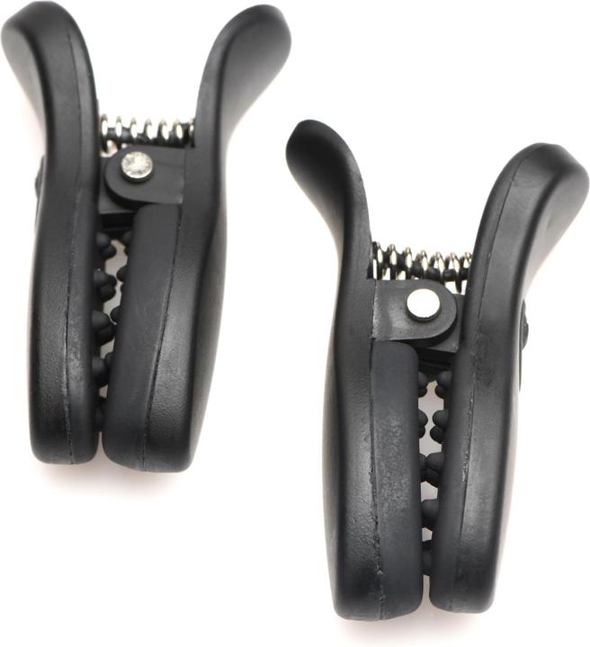 Produktbild Master Series XR Brands Dark Grip VibrationsBrustwarzenklemmen Schwarz