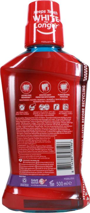 Image du produit Colgate Max White ONE des dents plus blanches (500 ml, Bains de bouche)