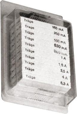 Produktbild Scharnberger+Hasenbein 60520 Sicherungssortiment 3 mit 100 Feinsicherungen 5x20 trÃ¤ge (Feinsicherung, Träge)