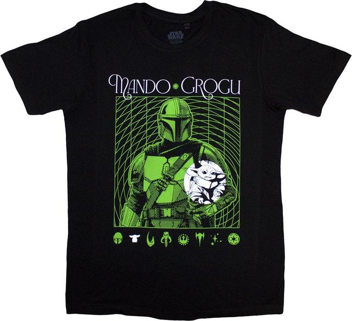Produktbild Star Wars Mando & Grogu TShirt (XXL)