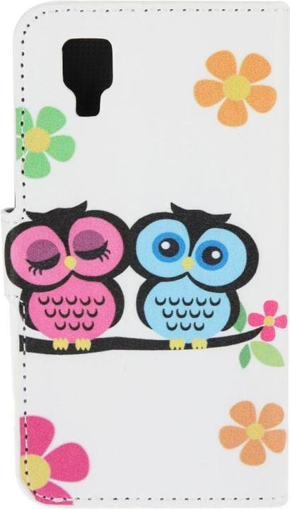 Produktbild König Design Handyhülle Tasche für Handy Wiko Sunset Eulen Paar Verliebt (Wiko Sunset)