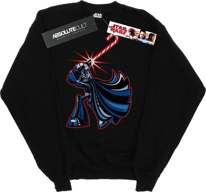 Produktbild Star Wars Darth Vader Christmas Candy Cane Sweatshirt (L)