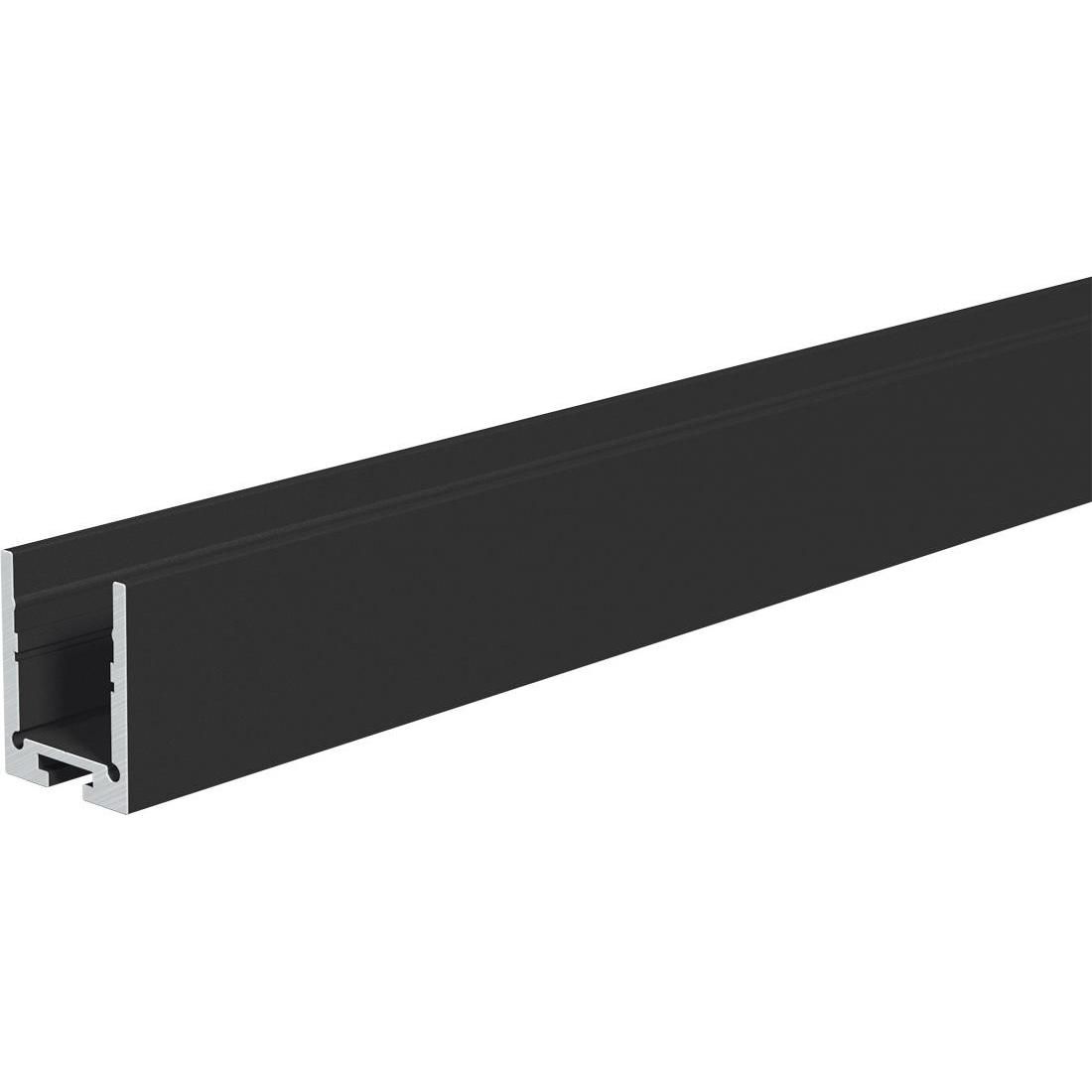EVN, Zubehör Beleuchtung, APHB200 schwarz Alu UProfil hoch 200cm