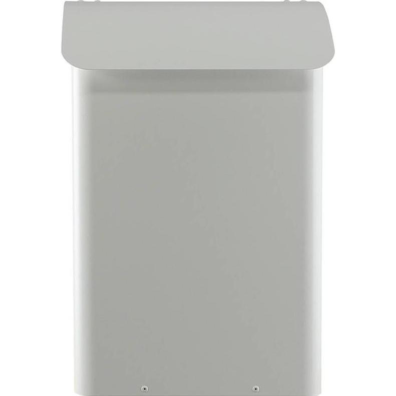 ReinigungsBerater, Briefkasten, Wandbriefkasten 29 cm Weiss Feuergeprüfter Briefkasten aus Metall