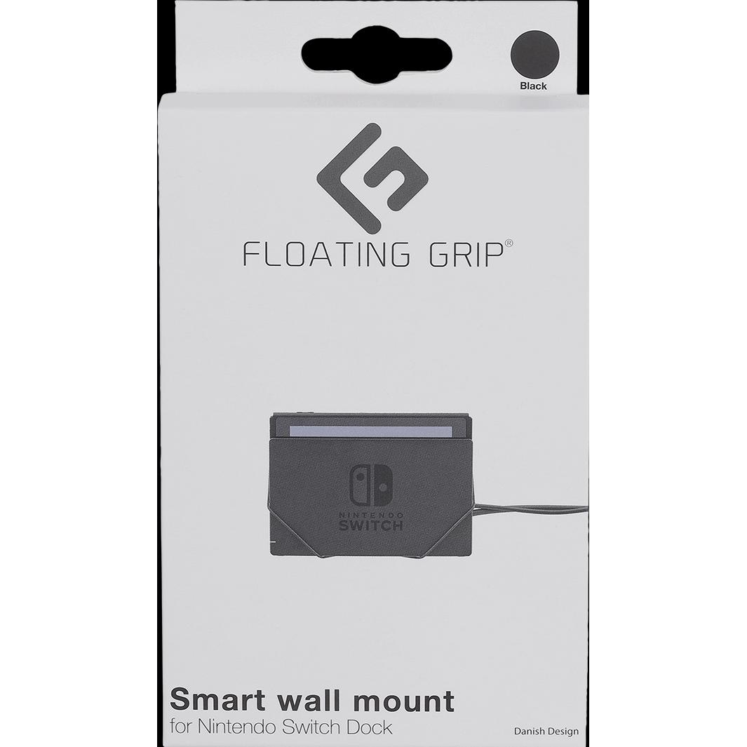 Floating Grip Nintendo Dock Wandhalterung (Switch), Weiteres Gaming Zubehör, Schwarz
