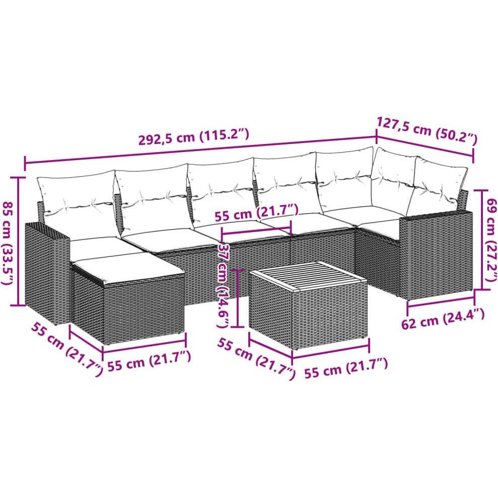 Thumbnail - VidaXL, Gartenlounge, Weber