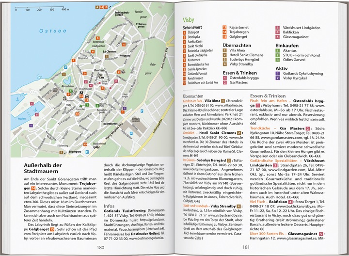 Produktbild Reise-Handbuch Reiseführer Schweden (Deutsch, Petra Juling, 2024)