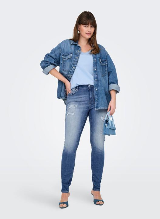 Produktbild Only CARWILLY Skinny Fit Jeans Skinny Jeans (W48/L34)