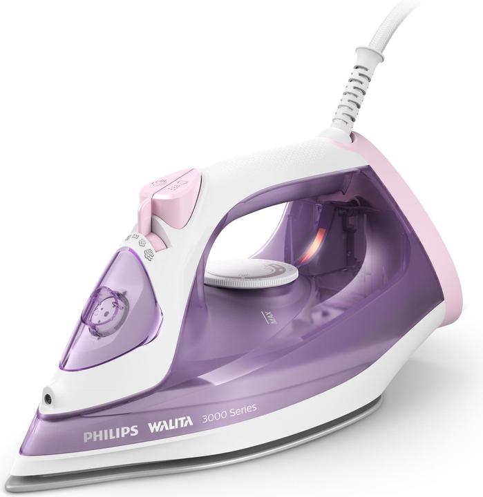 Purple, white