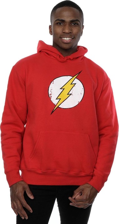 Immagine prodotto Flash Distressed Logo Felpa con Cappuccio Uomo (L)