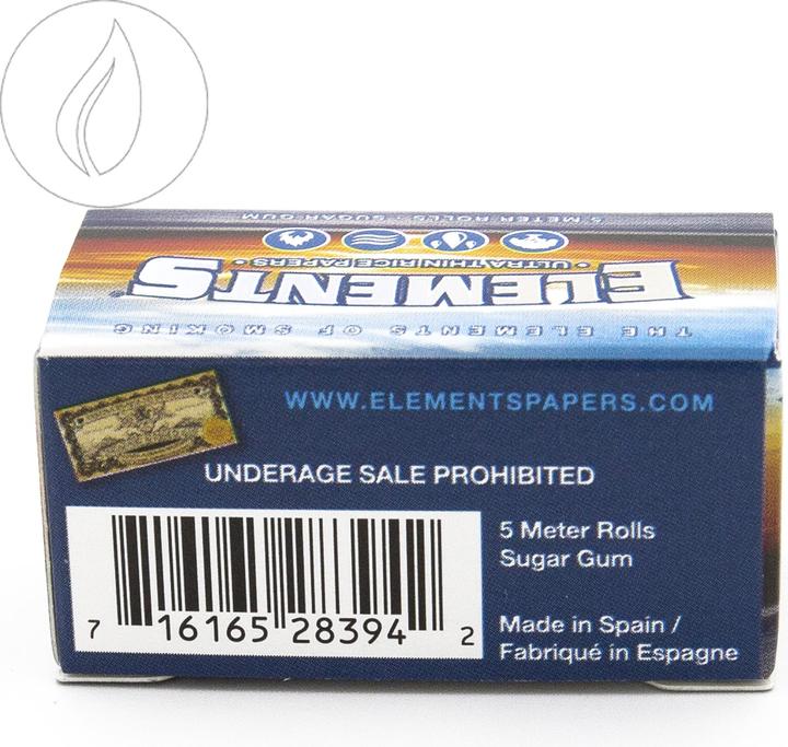 Actual product image Elements Blue Rolls King Size Slim 5m