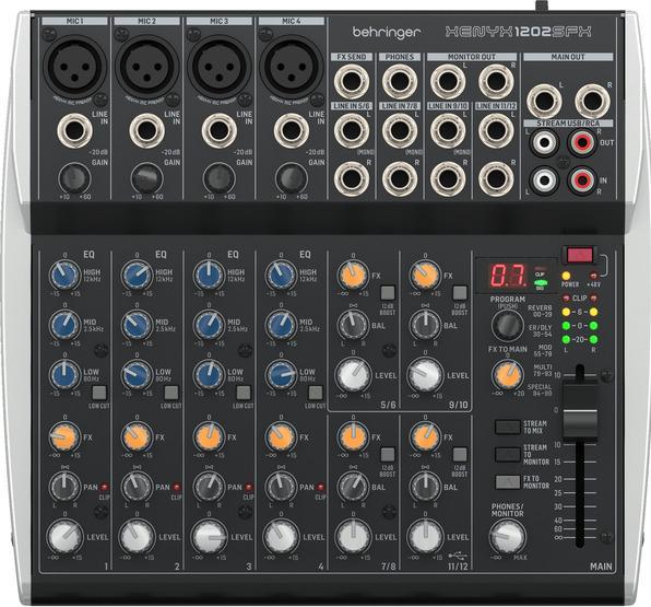 Actual product image Behringer Xenyx 1202SFX (Studio- and Livemixer)