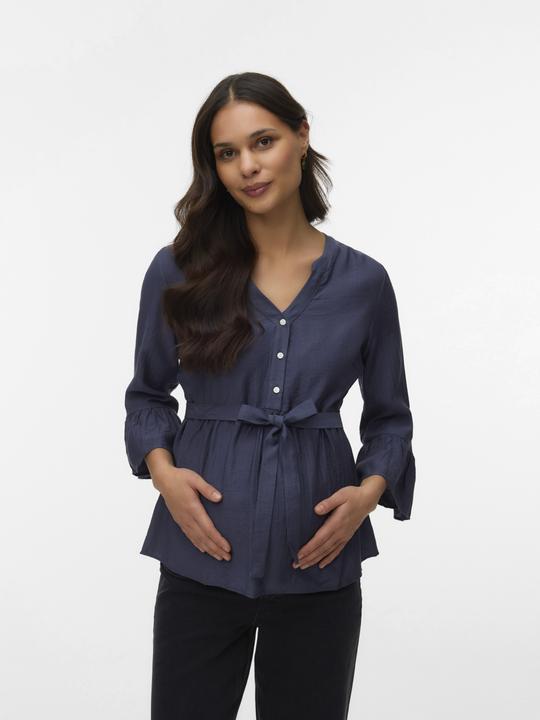 Immagine prodotto Mamalicious Normal geschnitten V-Ausschnitt Top Bluse (M)