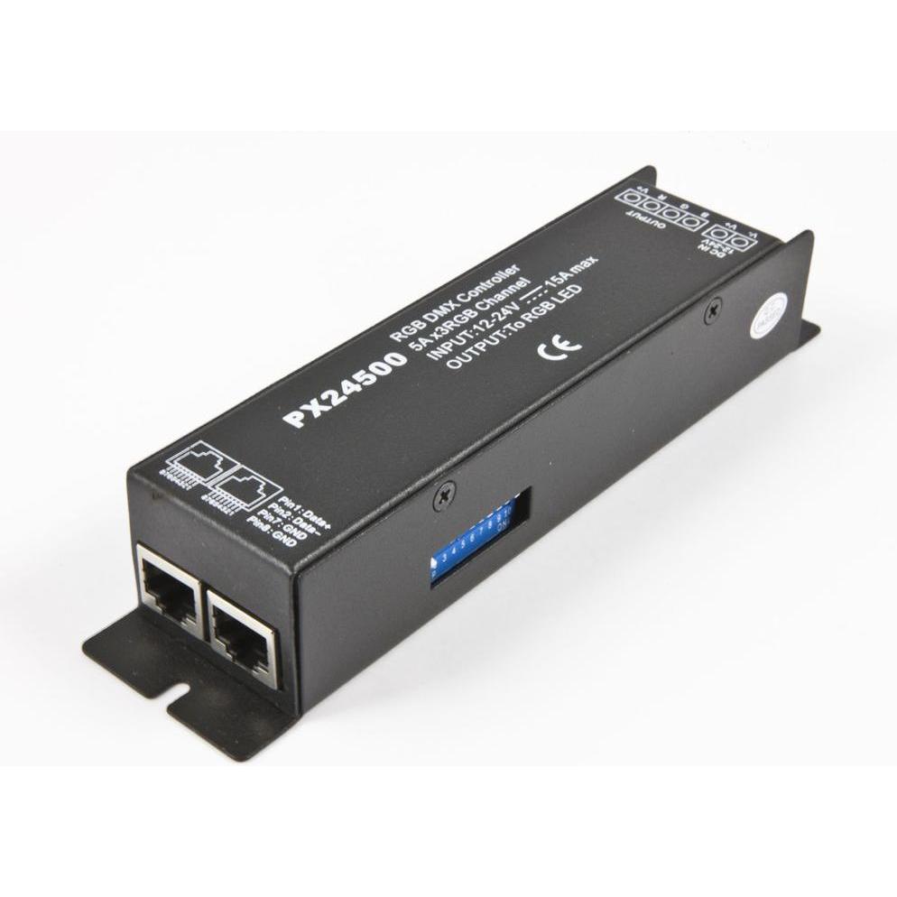 Synergy 21, Accessori per illuminazione, Controllore di strisce LED Flex DMX 512 Slave RGB