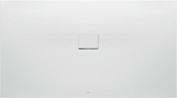 Villeroy & Boch V&B Douchebak SQUARO INFINITY vierkant 1200x1200x40mm steen wit (120 cm, 120 cm)