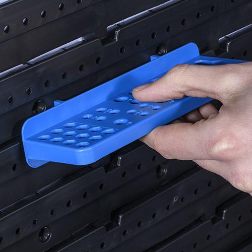 Actual product image Allit StorePlus Flex P 39" drill bit holder, yellow