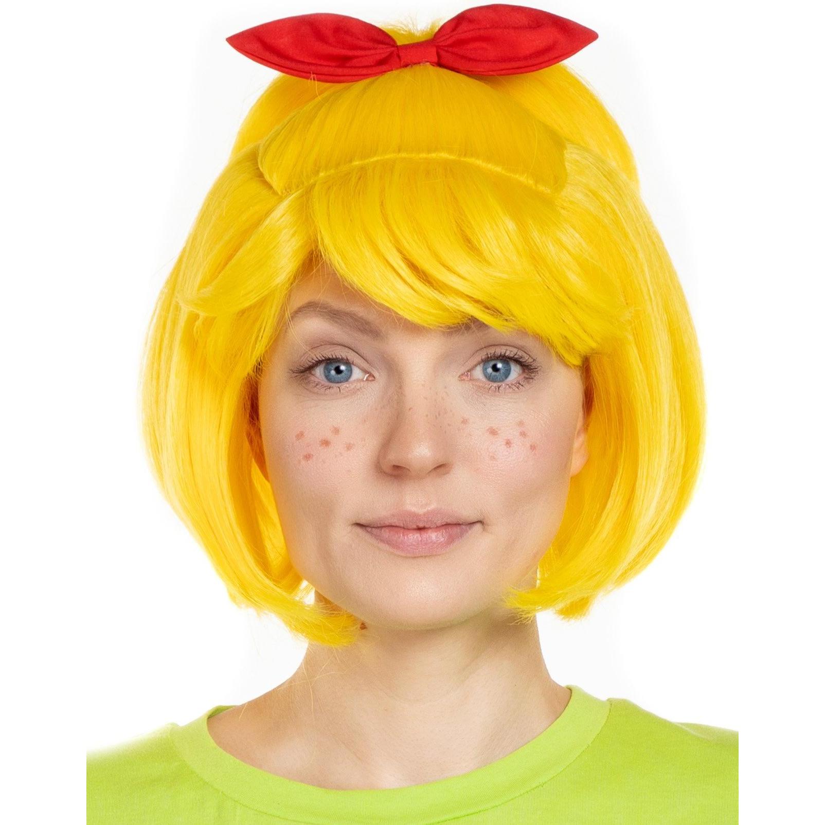 Thumbnail - Maskworld Bibi Blocksberg Perücke - Fasching Kostüm Perücke