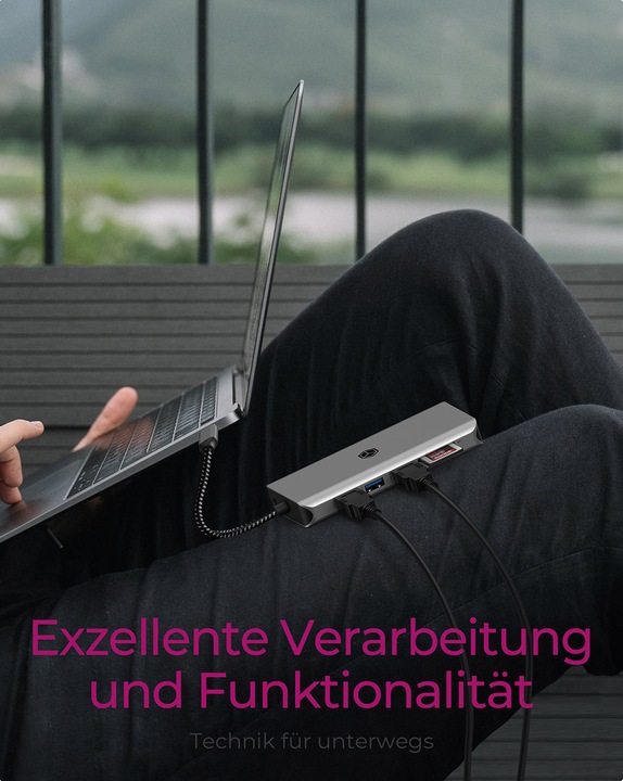 Produktbild Icy Box Dockingstation 12-in-1 USB Type-C (USB-C, 12 Ports)