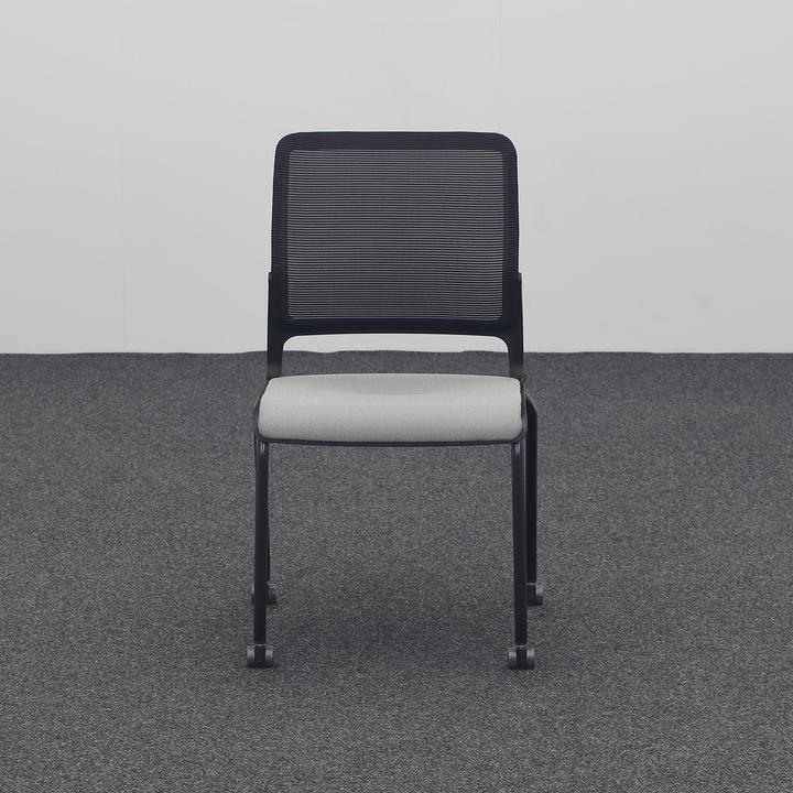 Actual product image Sitag 4-Fuss Stühle SitagXilium Mesh Grau ohne Armlehnen, Neu (48 cm)