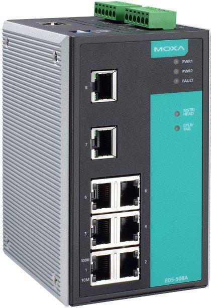 Moxa EtherDevice Switch EDS-505A-MM-ST - Switch (3 ports)