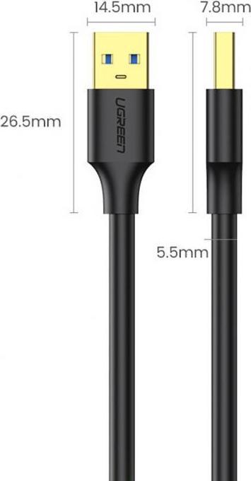 Produktbild Ugreen USB A – USB A (0.50 m, USB 3.0)