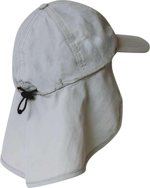 IQ-UV Protection UV Logo casquette avec protection de cou recyclé gris (1 pc) (55, 56, 57, 58, 59, 60, 61)