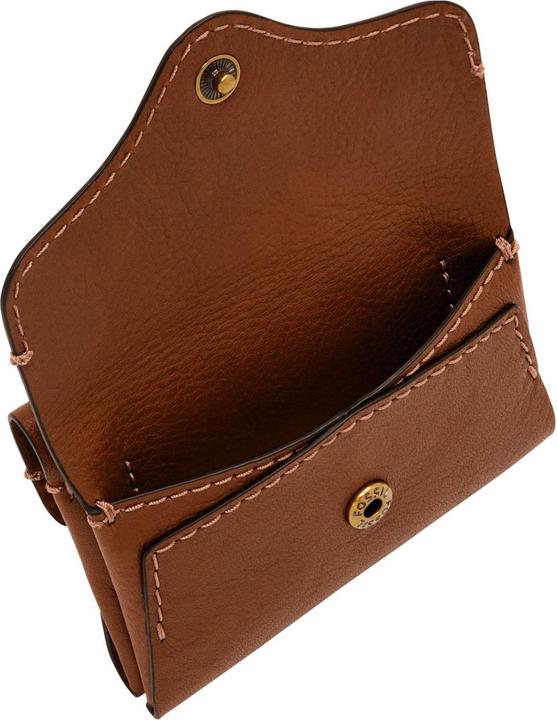Actual product image Fossil Heritage credit card holder leather 10 cm
