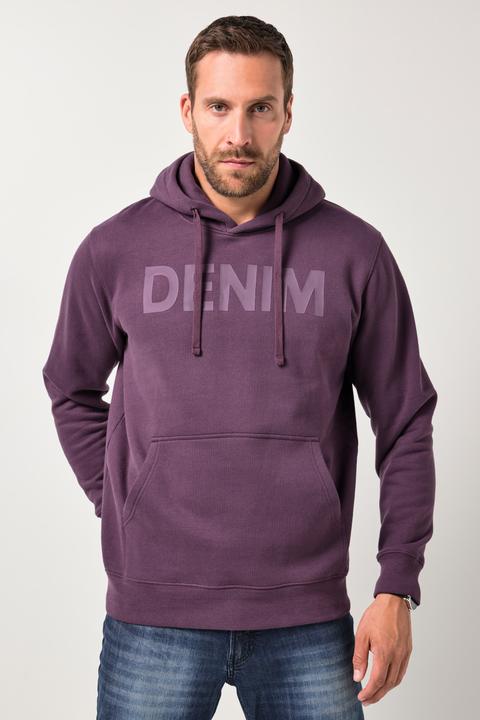 Actual product image JP1880 hoodie, hooded jumper, chest print, up to 8 XL (L)