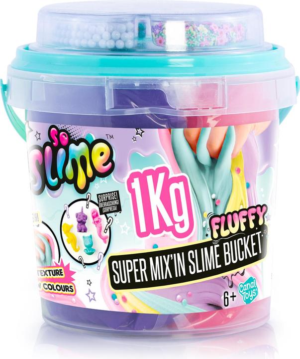 Productafbeelding Canal Toys SSC148 Super Slijm Mix' in Kubus met SDO Decoraties 1kg mix'in, Willekeurige Kleuren
