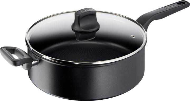 Actual product image Tefal Hard Titanium PRO Schmorpfanne (28 cm, Casserole + Stewpot, Aluminium)
